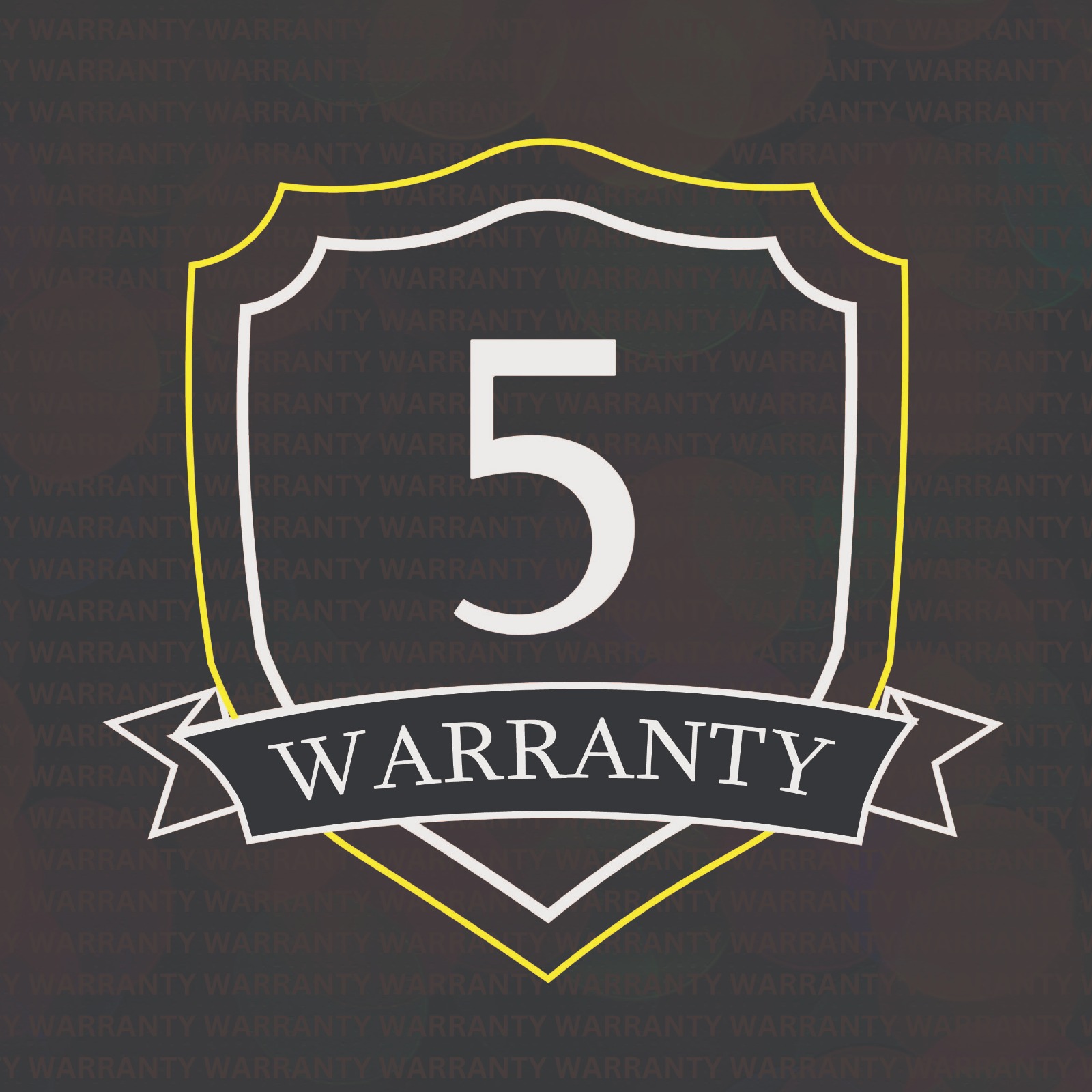 5 years warranty
