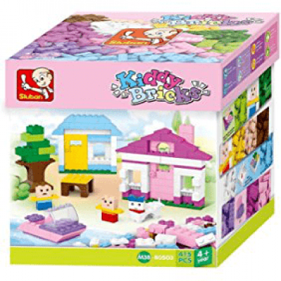 Best Building BLock Toys & Educational Toys with Sluban Kiddy bricks-415 PCS M38-B0503 