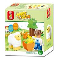 Sluban Happy Farm Learning Educational Building Block Toy M38-B6015